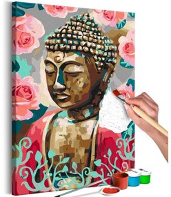Obraz - maľovaný podľa čísel Buddha in Red