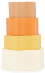 Bieco - Silikónová stohovacia kvetina - Chocolate Bliss