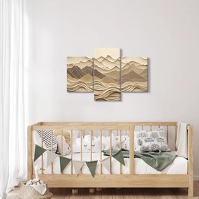 Obraz - 3D línia hôr (90x60 cm)