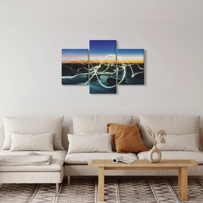 Obraz - pohľad na oblohu zo strechy (90x60 cm)