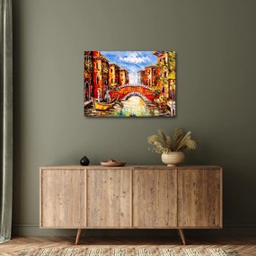 Obraz - Olejomaľba mesta III. (70x50 cm)