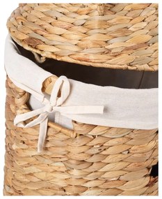 Detský kôš na hračky z vodného hyacintu v prírodnej farbe ø 30x56 cm Bear – Compactor