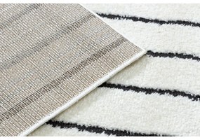 Kusový koberec Carpinus krémovočierný 180x270cm
