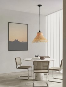 LED čierny dizajnový luster Aura