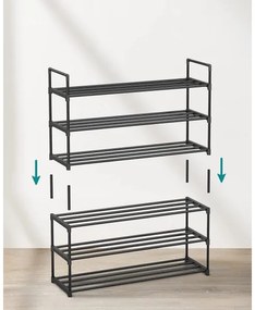 Botník ALVORO čierny