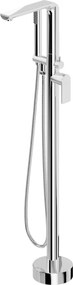 Mexen Roxy voľnostojaca vaňová batéria, chrómová, 75533-00