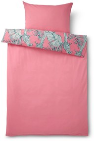 Posteľná bielizeň renforcé, tropická ružová, štandardná veľkosť