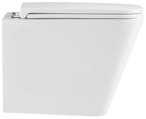 Invena Florina, závesná WC misa so Swirlflush 495x365x370 mm + toaletné sedadlo s pomalým zatváraním, biela, INV-CE-94-001-L
