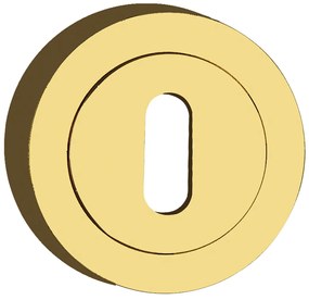 Kuchinox Kuchinox, rozeta ku kľučke pre interiérový kľúč, zlatá lesklá, LAV-LO1_G01A