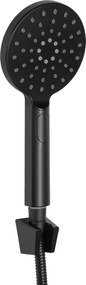 Rea Marco, vaňová batéria s ručnou sprchovou súpravou, čierna matná, REA-B5941