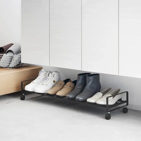 Čierny kovový stojan na topánky 83,5x14,5x27,5 cm Tower – YAMAZAKI