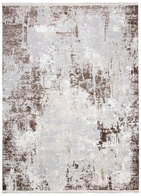 Béžovo-sivý dizajnový vintage koberec