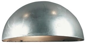 Nordlux - Vonkajšie nástenné svietidlo SCORPIUS 1xE27/60W/230V IP33 strieborné