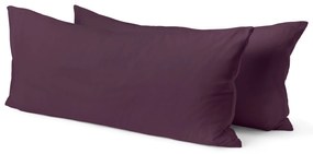 Džersejové obliečky na vankúše, 2 ks, ružové