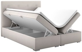 Kontinentálna posteľ 180 cm Rinoletto (béžová) (s úložným priestorom). Vlastná spoľahlivá doprava až k Vám domov. 1044315