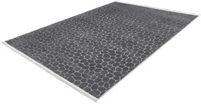 Koberce Breno Kusový koberec PERI 110/Graphite, sivá, viacfarebná,80 x 140 cm