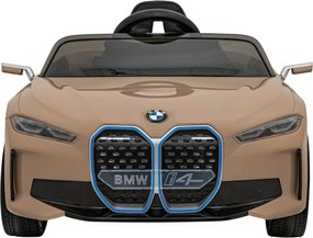 Ramiz BMW i4 batériové auto pre deti Zlatá