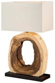 Stolová lampa - naplavené drevo Cycle