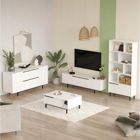 Zostava nábytku do obývacej izby Ontario W (biela)