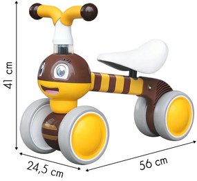 EcoToys Detské odrážadlo Mini ECOTOYS - včielka