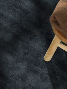 Vikosa, Kusový koberec Vikosa Jane 106299 Black kruh, 150x150 (priemer) kruh, čierna, detská izba