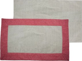 Home Elements Prestieranie béžová a červená Množství: 1 ks