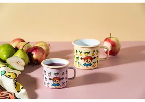 Hrnček Pippi Fruits 2,5 dl, smalt / ružový