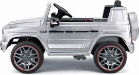 LEAN CARS Autobatérie Mercedes AMG G 63 Silver Painted