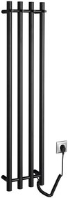 Sapho Sapho, PAPINADO elektrický sušiak uterákov, 263x1200mm, 85W, čierna mat, ER350