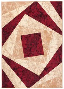 Kusový koberec PP Gil vínový 120x170cm
