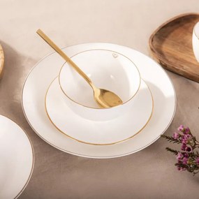 Miska AURO so zlatým okrajom 992029