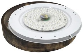 Brilagi - LED stropné svietidlo CARVALHO SMOKEY LED/36W/230V dub priemer 47,5 cm