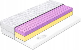 Matrac 160x170 Visco Memory priedušný Cube 28 cm