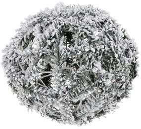 LED guľa s námrazou 20 cm