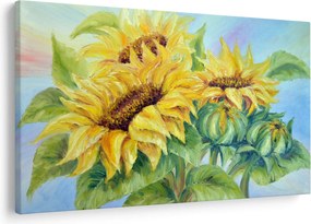 Obraz rozkvitnutých slnečníc (90x60 cm)