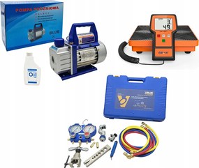 Náradie na montáž a servis klimatizácie