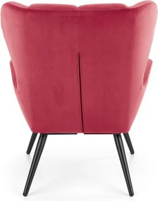 Relaxačné kreslo Tawanna (bordová). Vlastná spoľahlivá doprava až k Vám domov. 1039529