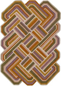 Ručne tkaný vlnený koberec 140x200 cm Lattice Shaped – Flair Rugs