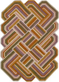 Ručne tkaný vlnený koberec 140x200 cm Lattice Shaped – Flair Rugs