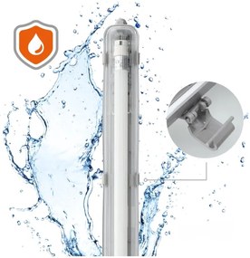 Brilagi -LED Tech. žiarivkové svietidlo OPTIMA T8 1xG13/18W/230V 4000K IP65 128 cm