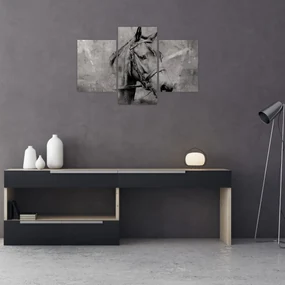 Obraz - Portrét koňa (90x60 cm)