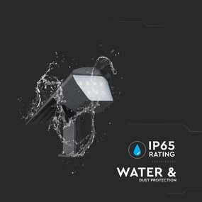 LED solárne svietidlo 2v1 LED/1,3W/3,7V 3000/4000/6400K IP65 1200 mAh