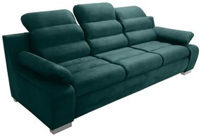 Pohovka Denver 3R, smaragdová (MIL 10841)