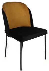 Sada jedálenských stoličiek Dore Mustard, 4 ks