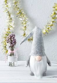 Tutumi - Vianočný trpaslík 50cm YX069, šedá, CHR-03012