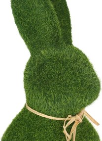 Dekoratívna figúrka POLY v tvare veľkonočného zajaca, zelená 883038