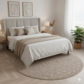 Koberec HELIX 3D boho béžový