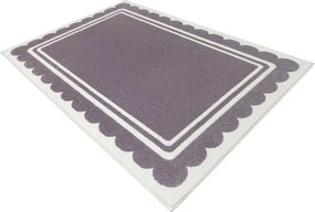 Koberec Lima M138A fialový / krémový