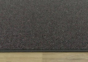 Metrážny koberec Jaguar sivo-bordový