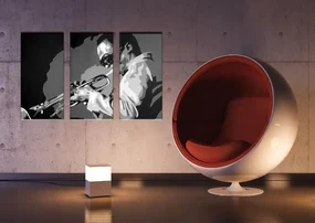 Ručne maľovaný POP Art obraz Miles Davis | rôzne rozmery